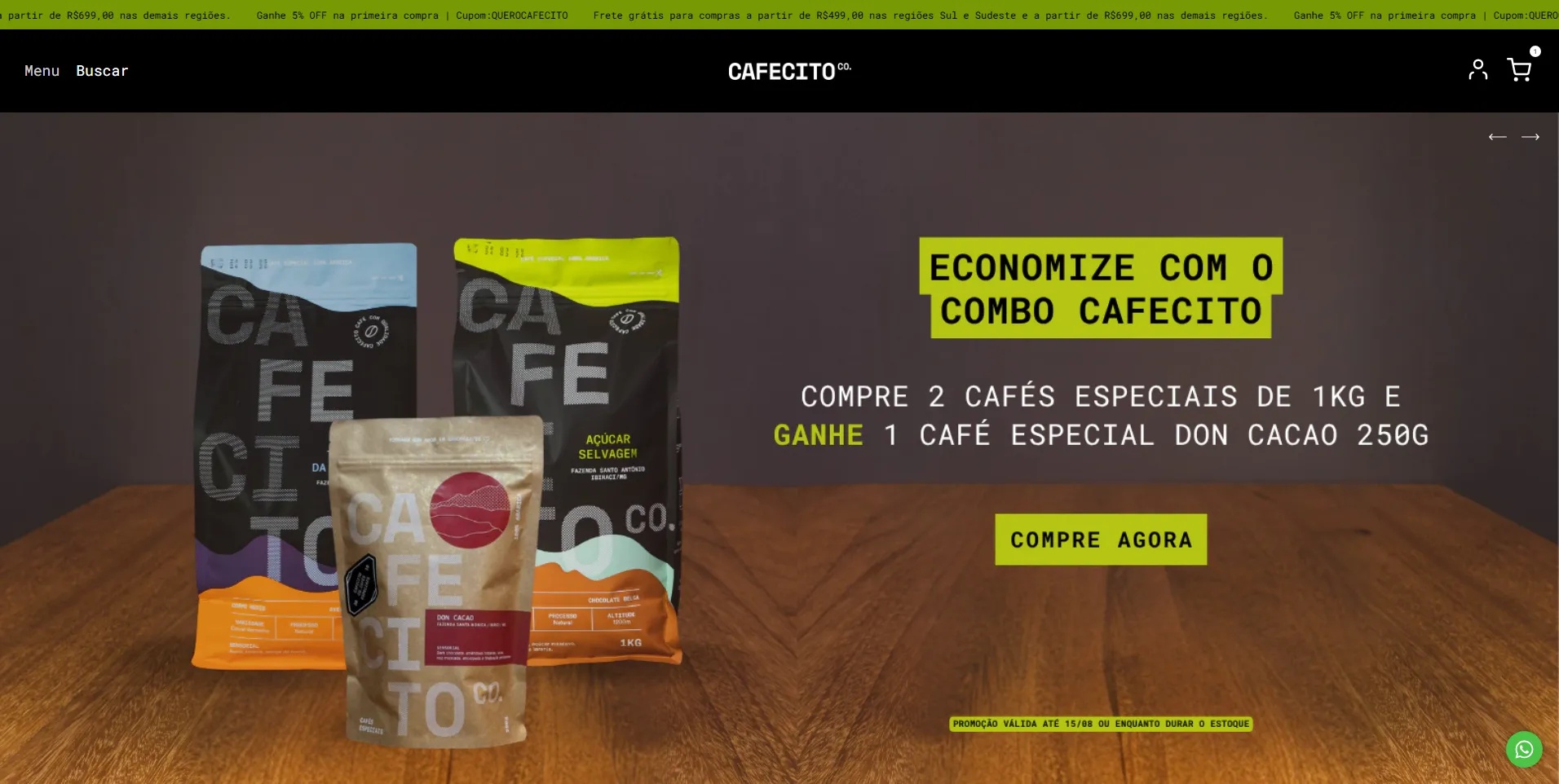 Cafecito published store