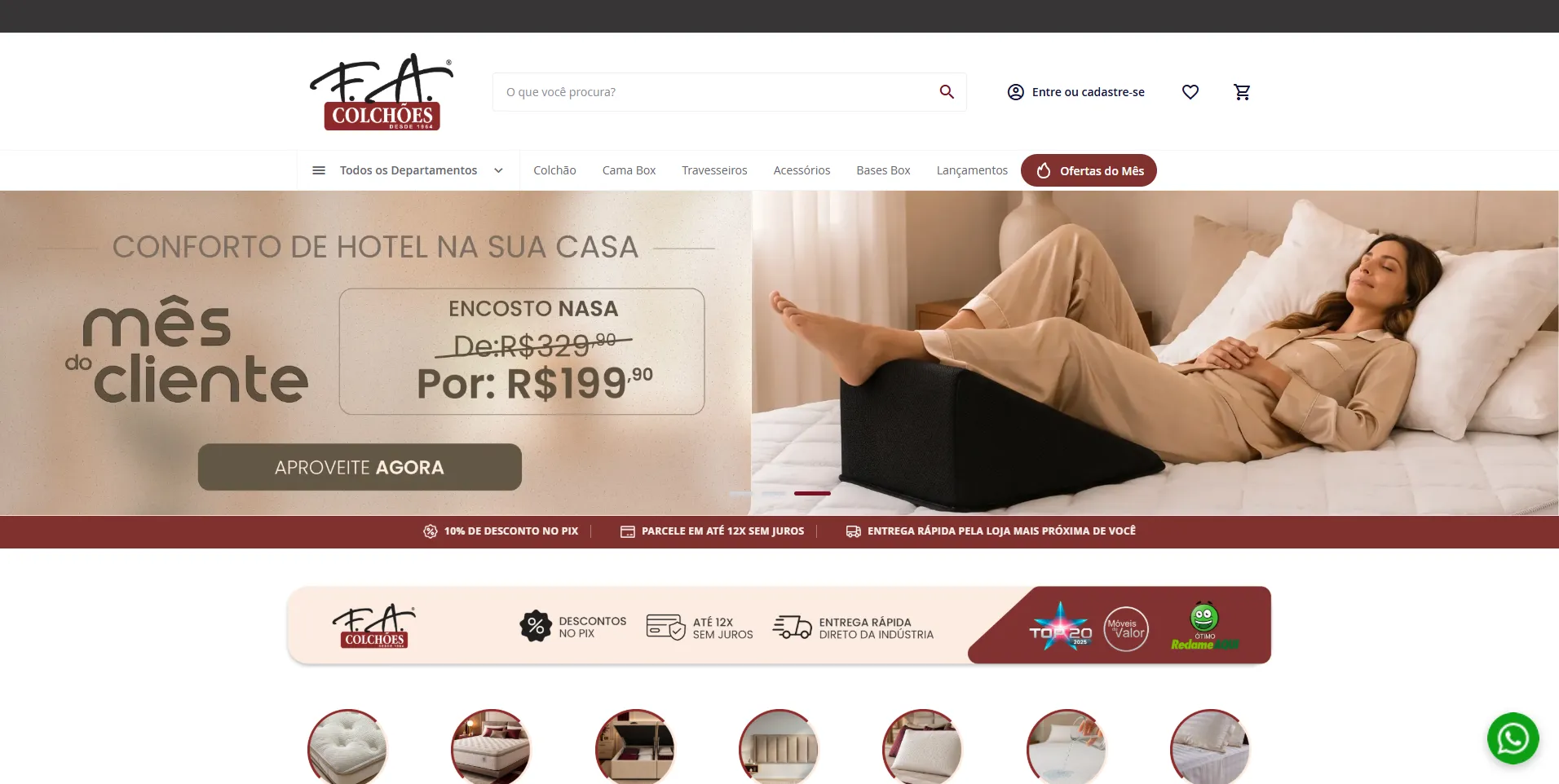 F.A Colchões store